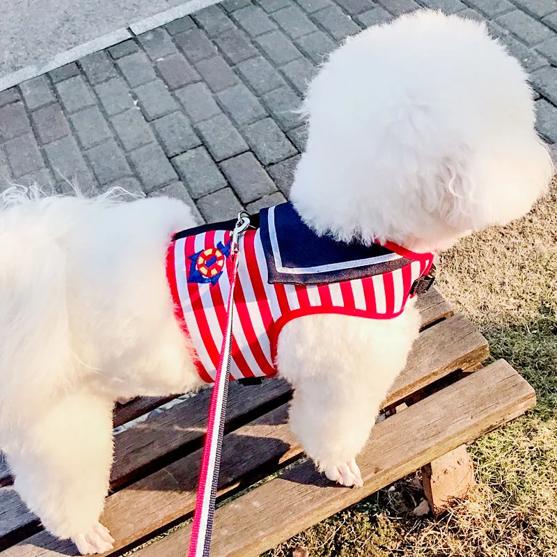 Little Sailor Pet Harness and Leash Set