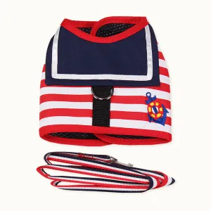 Little Sailor Pet Harness and Leash Set