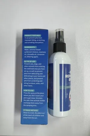 No Chew Spray for Dogs. Indoor and Outdoor Use
