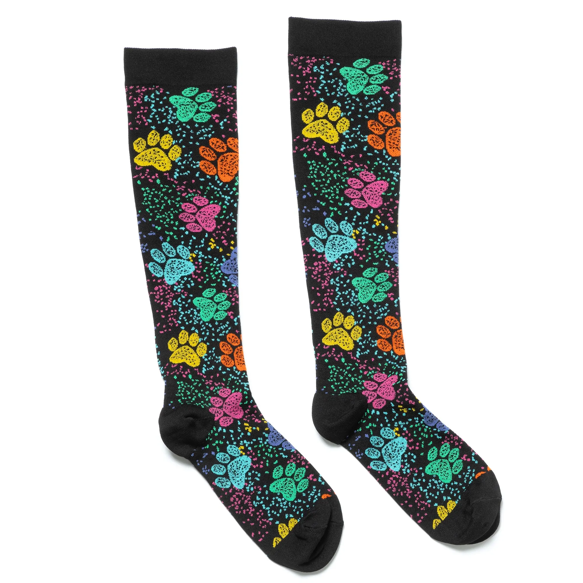 Paw Print Compression Socks