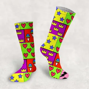 Paw Print Socks