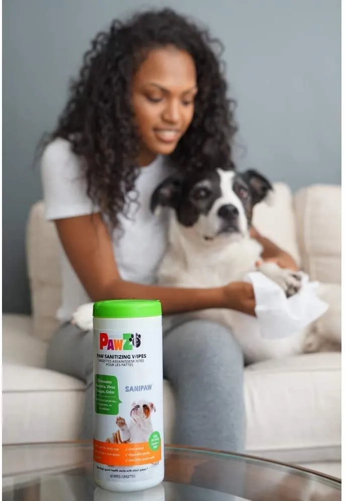 PAWZ SANIPAW® Paw Sanitizing Wipes