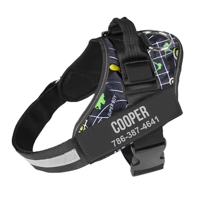 Personalized NO-PULL Harness *LIFETIME WARRANTY*