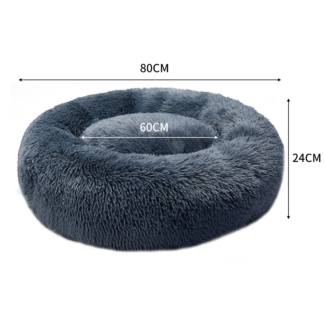 Pet Bed Dog Beds Mattress Bedding Cat Pad Mat Cushion Winter XL - Dark Grey