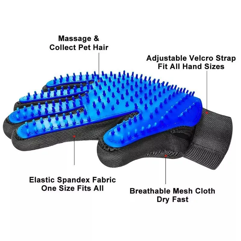 Pet Brush Gloves (1 Pair)