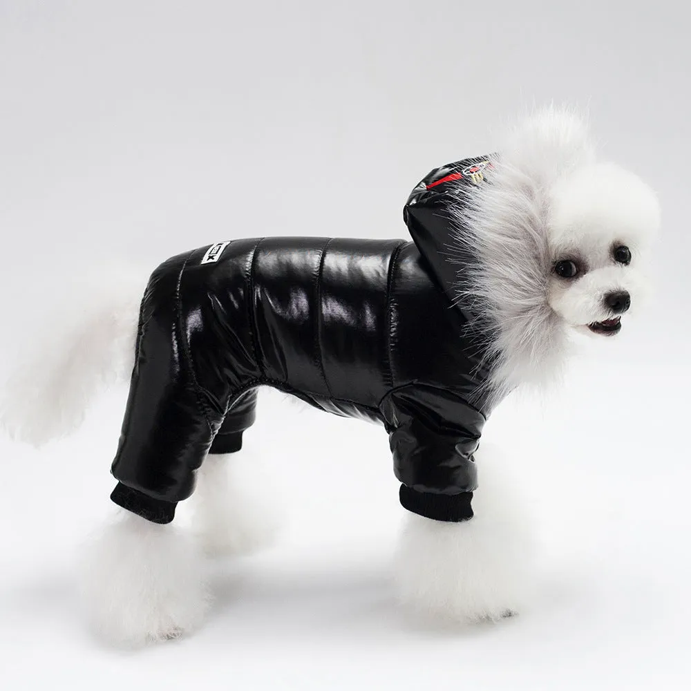 Pet / Dog Super Trendy Hoodie Puffer Snowsuit Coat
