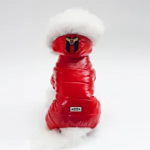 Pet / Dog Super Trendy Hoodie Puffer Snowsuit Coat