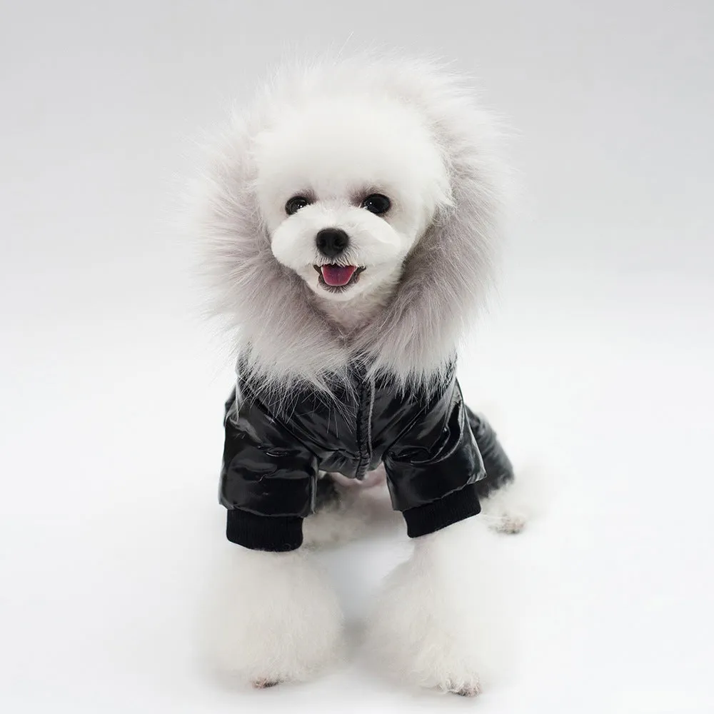 Pet / Dog Super Trendy Hoodie Puffer Snowsuit Coat