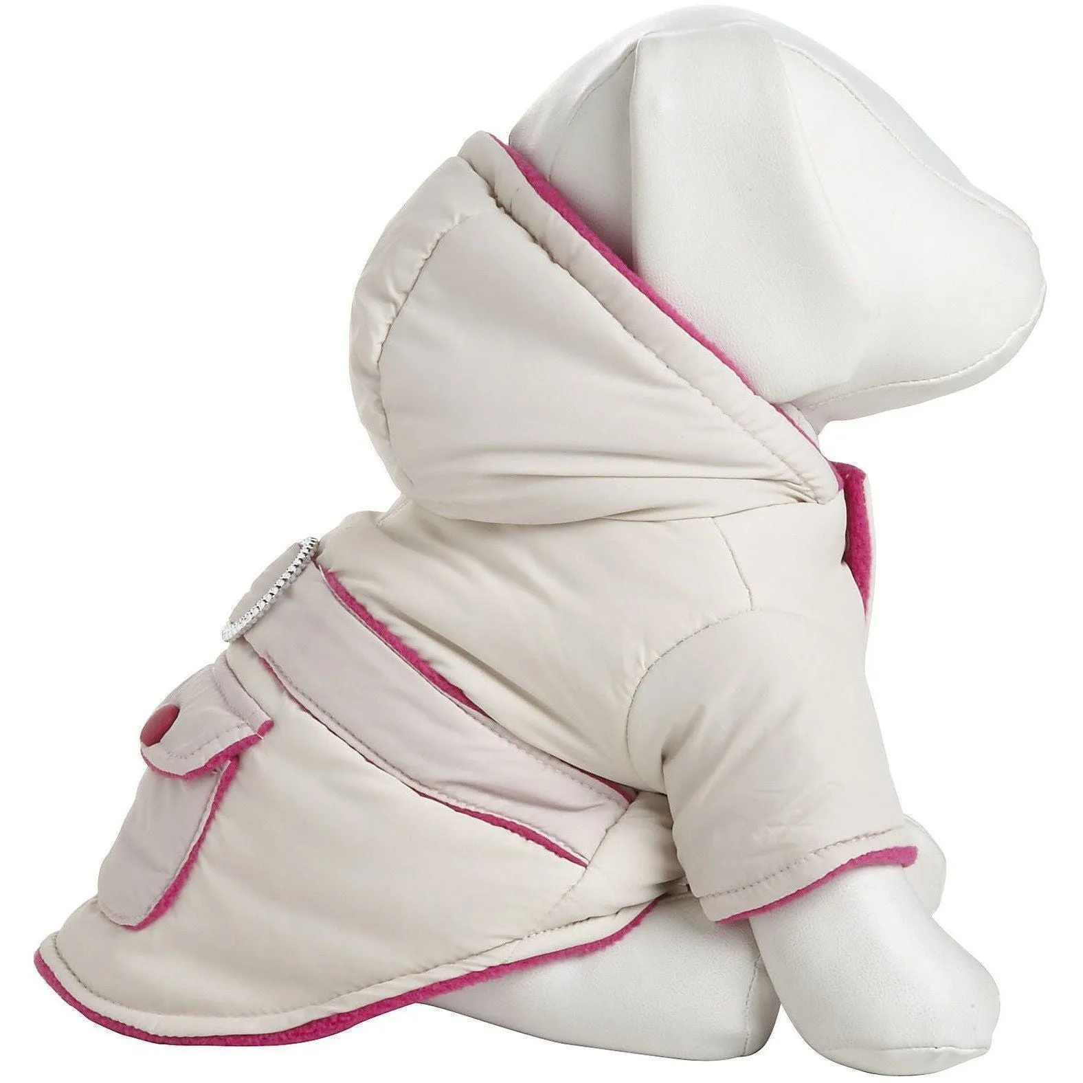 Pet Life ® Dual-Toned 3M Insulated Diamond Jeweled Pet Dog Jacket