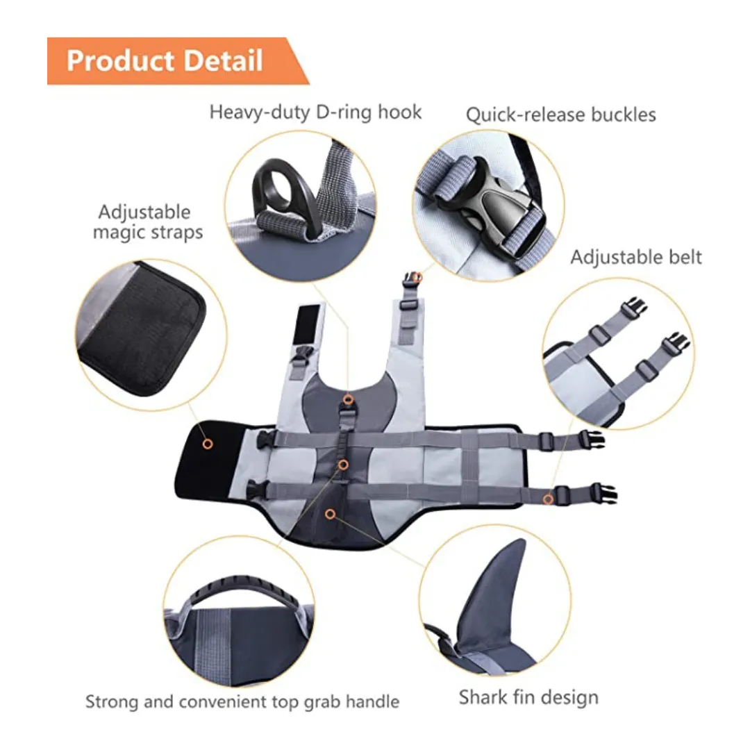 Pet Life Safety Vest for Swimming
