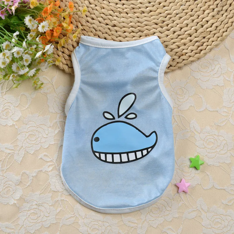 Pet Vest Ice Silk Small Dog Clothes New