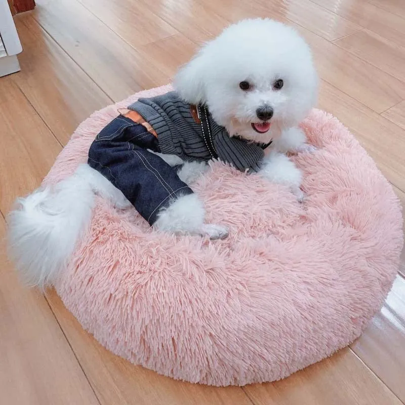 Plush Marshmallow Pet Bed