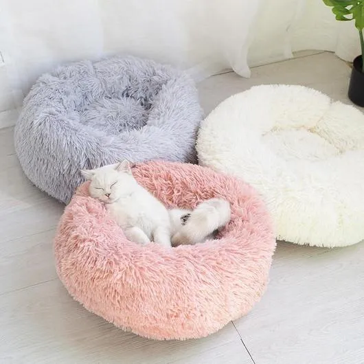 Plush Marshmallow Pet Bed