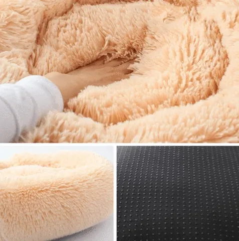 Plush Marshmallow Pet Bed