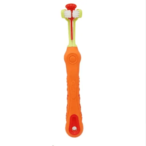 RainbowSmile Pet Plush Toothbrush: Dental Care and Tartar Cleaning Brush - The Nevermore Pet Health Products
