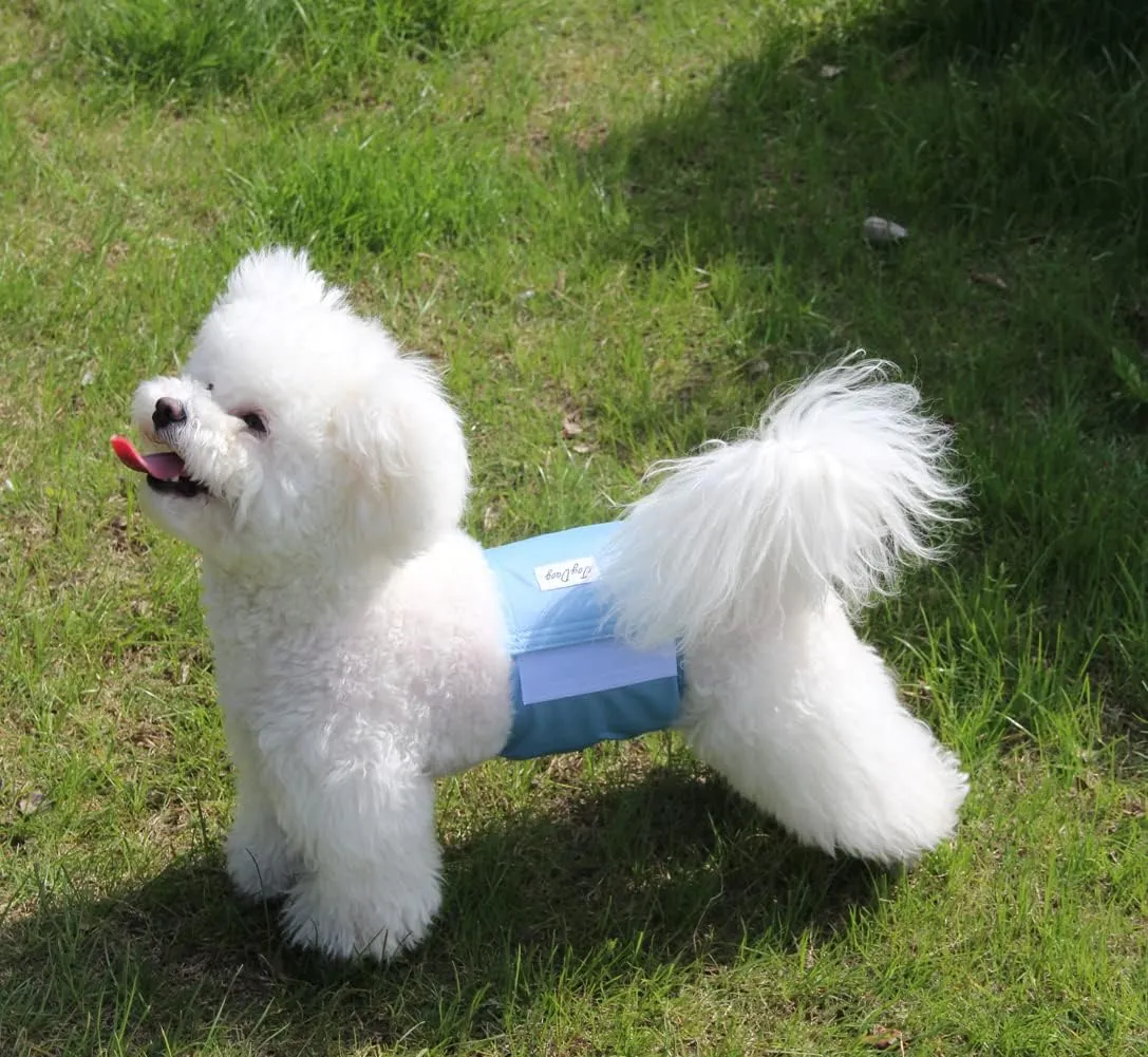 Reusable Belly Bands for Medium Dogs,4 Pack Premium Washable Dog Diapers Male Doggie Nappies Wrap,XL