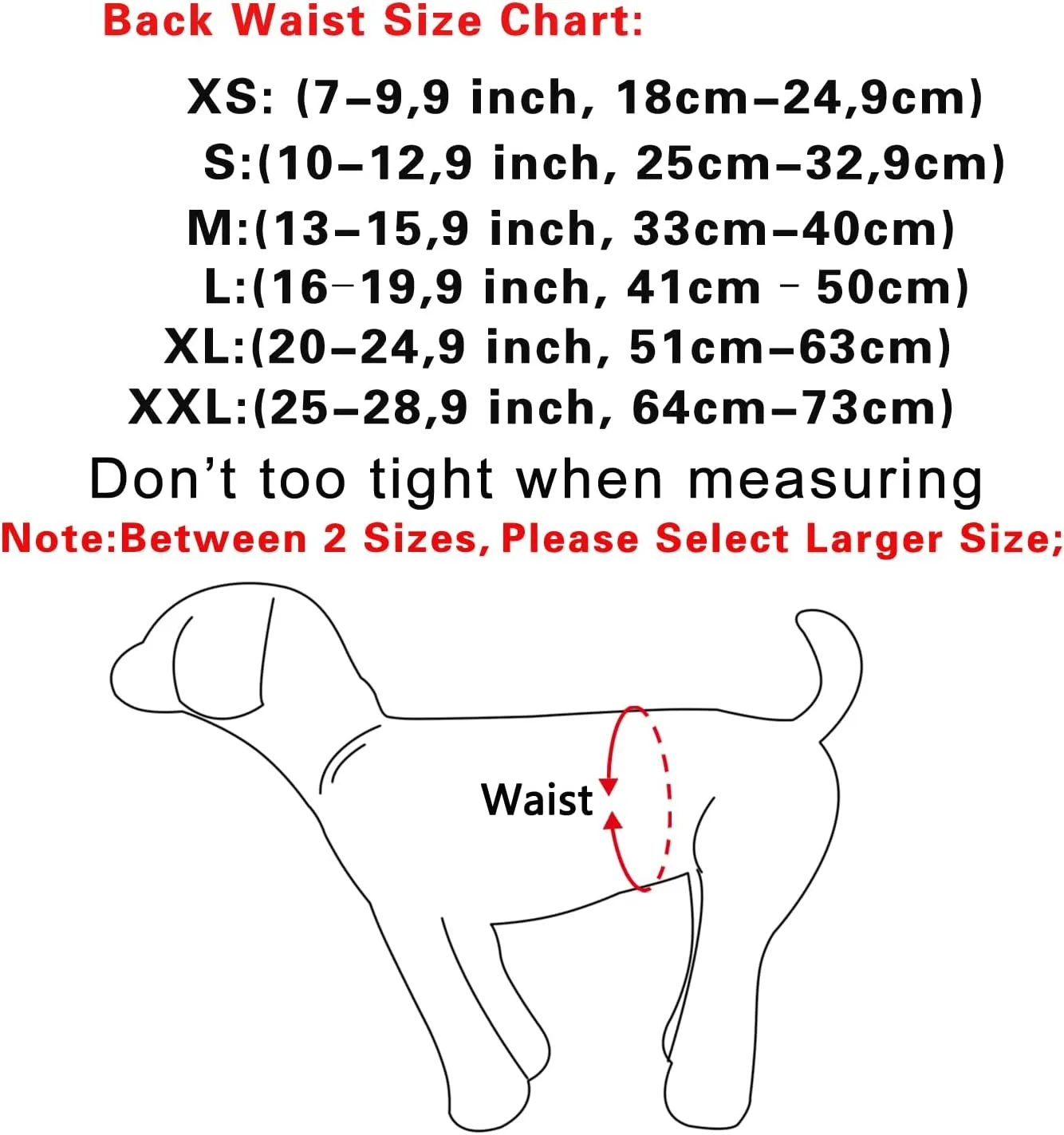 Reusable Belly Bands for Medium Dogs,4 Pack Premium Washable Dog Diapers Male Doggie Nappies Wrap,XL