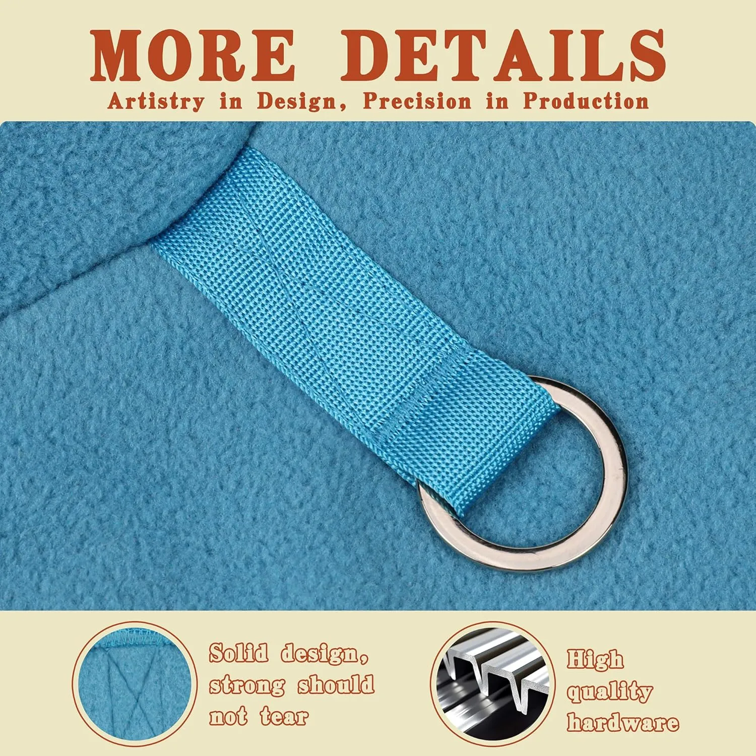 Sleeveless Pullover Fleece Vest for Small Dogs: Cozy Polyester Dog Jacket, Tank Top Sweater with Leash Ring and Armholes C Soft, Warm, and Easy-to-Wear Design for Everyday Comfort Turquoise M