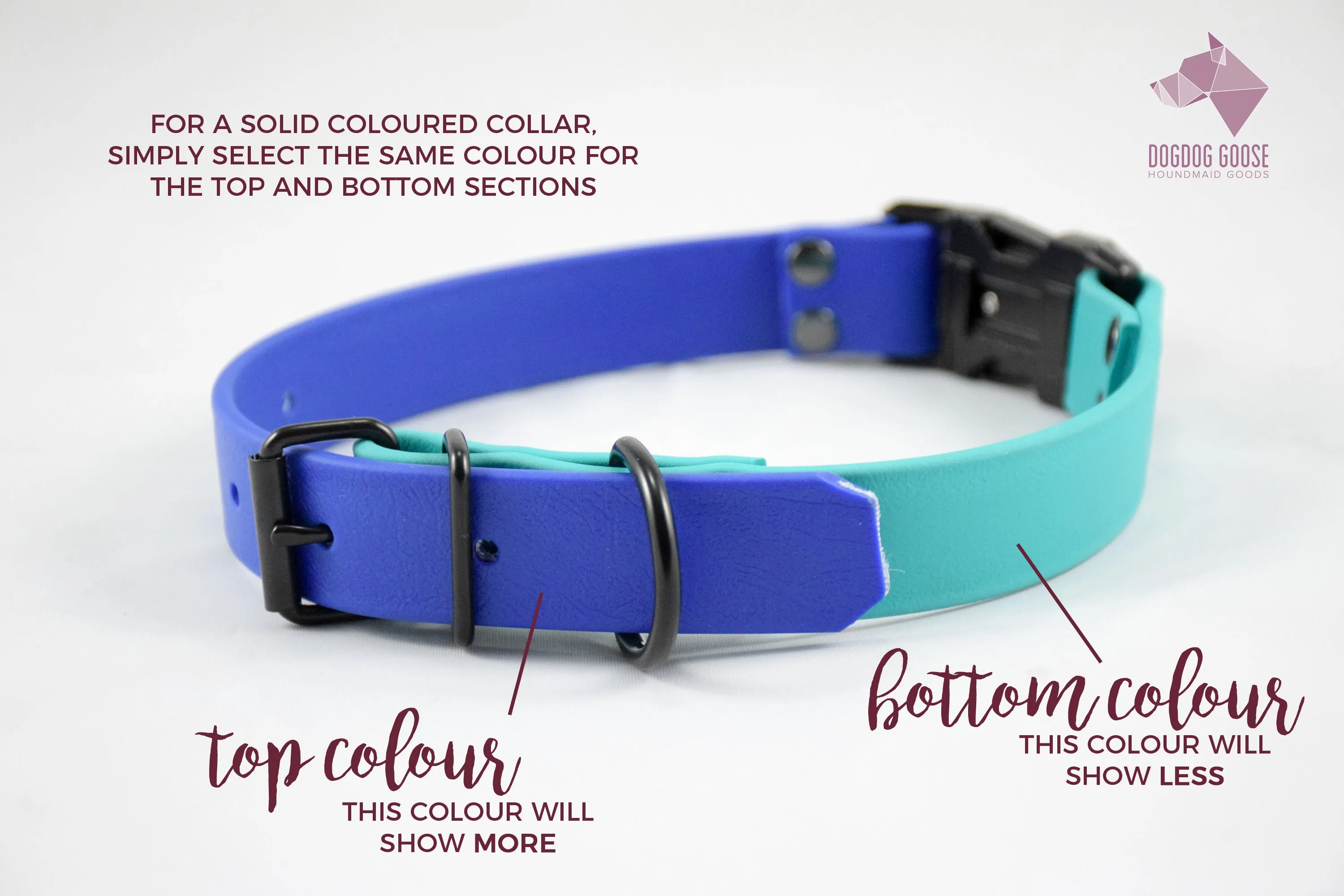 TORO COLLECTION - Tan & Olive Biothane Dog Collar
