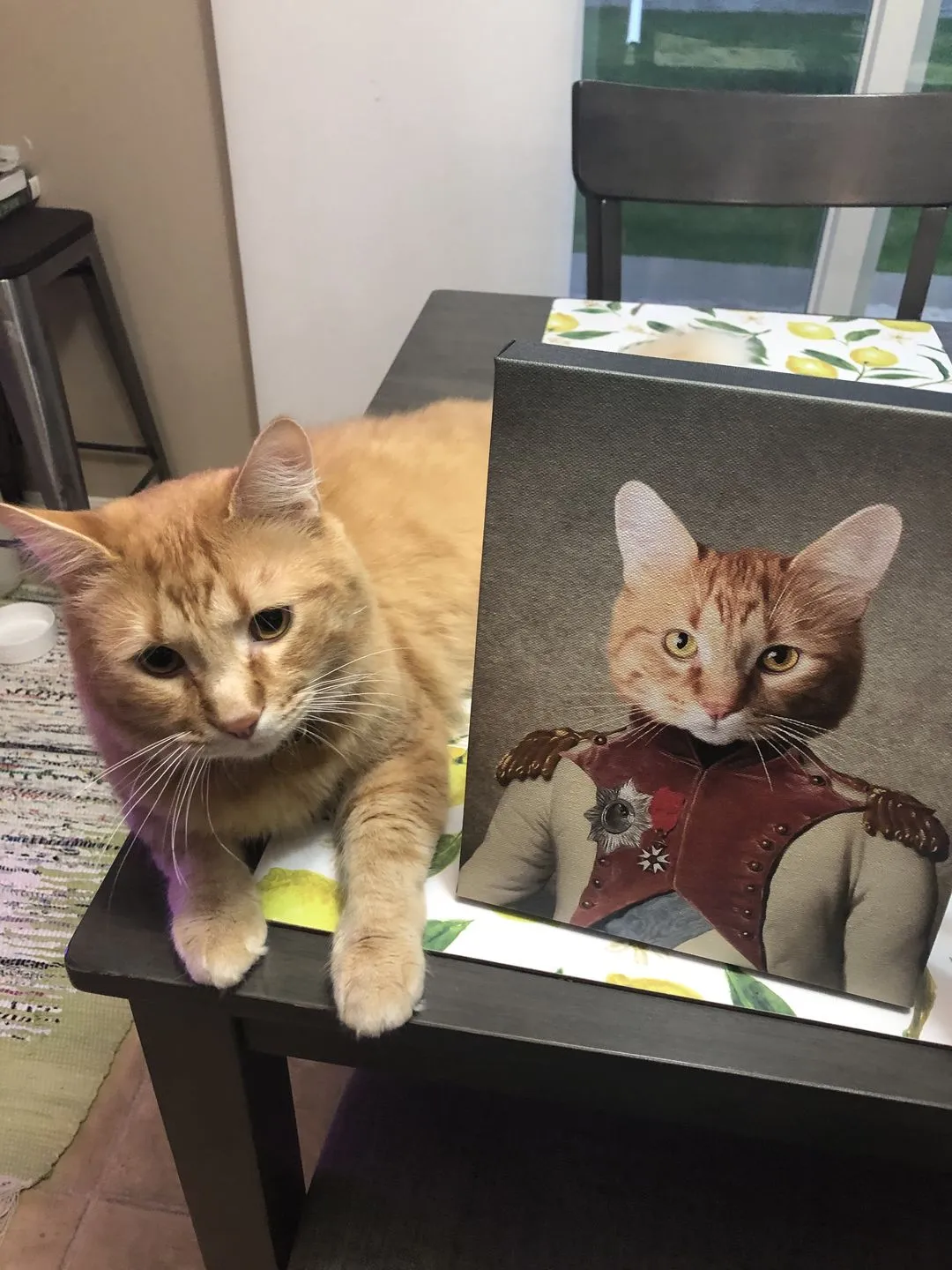 Vampiracle - Halloween & Vampires Inspired Custom Pet Portrait Canvas