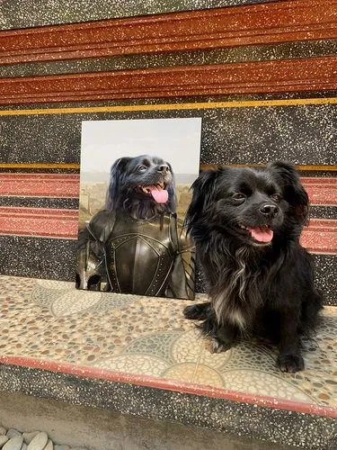 Vampiracle - Halloween & Vampires Inspired Custom Pet Portrait Canvas