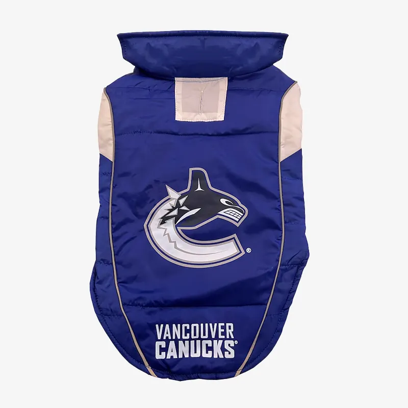 Vancouver Canucks Pets First Puffer Vest