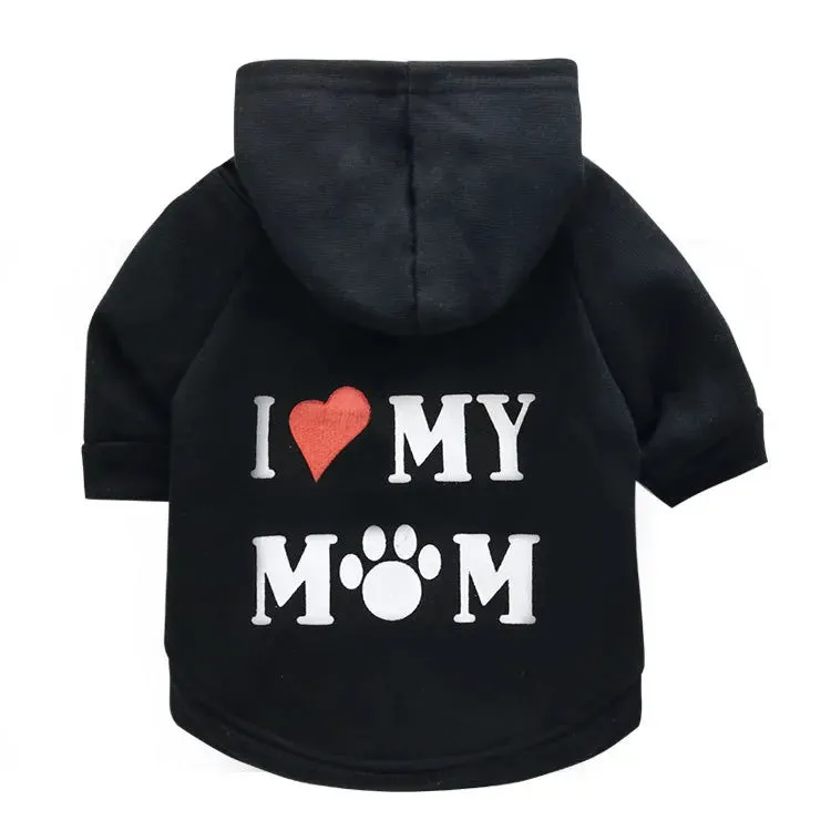 Warm Hooded Pet Jacket for Cats and Small Dogs - IDEPET Fashion Coat