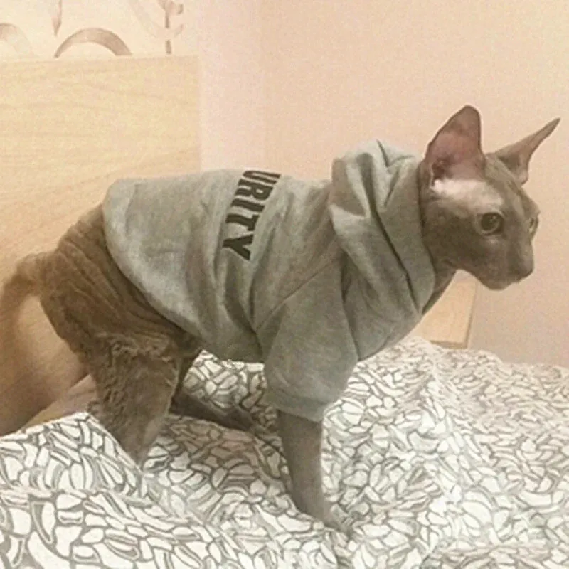 Warm Hooded Pet Jacket for Cats and Small Dogs - IDEPET Fashion Coat