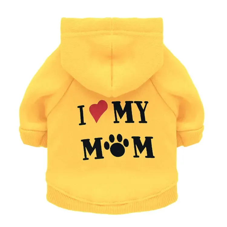 Warm Hooded Pet Jacket for Cats and Small Dogs - IDEPET Fashion Coat