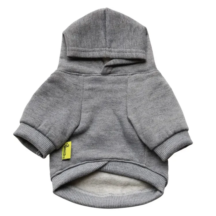 Warm Hooded Pet Jacket for Cats and Small Dogs - IDEPET Fashion Coat