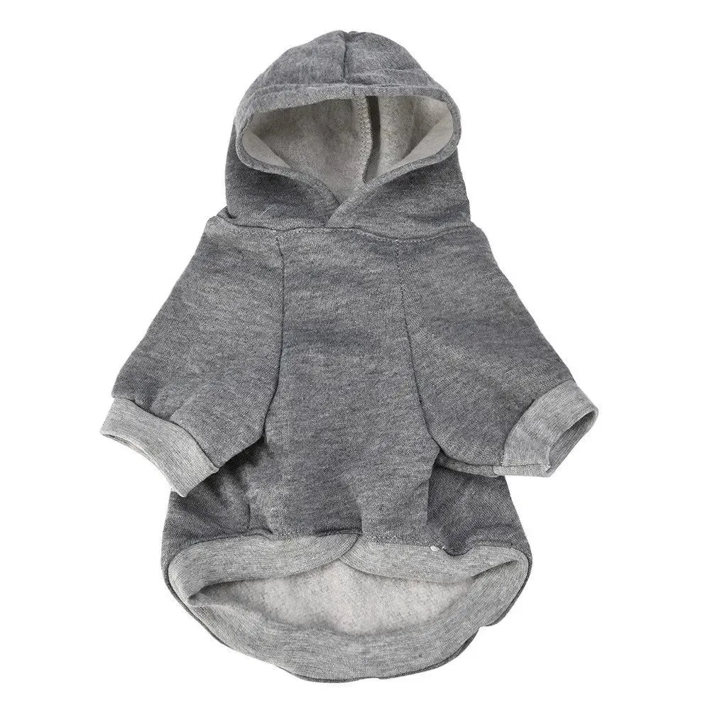 Warm Hooded Pet Jacket for Cats and Small Dogs - IDEPET Fashion Coat