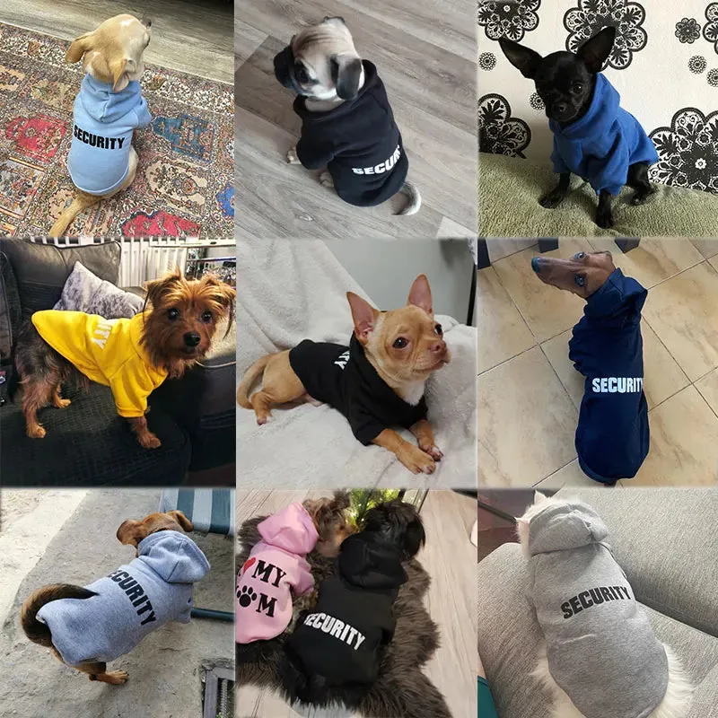 Warm Hooded Pet Jacket for Cats and Small Dogs - IDEPET Fashion Coat