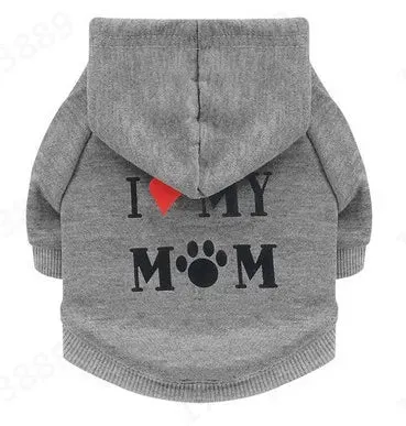 Warm Hooded Pet Jacket for Cats and Small Dogs - IDEPET Fashion Coat