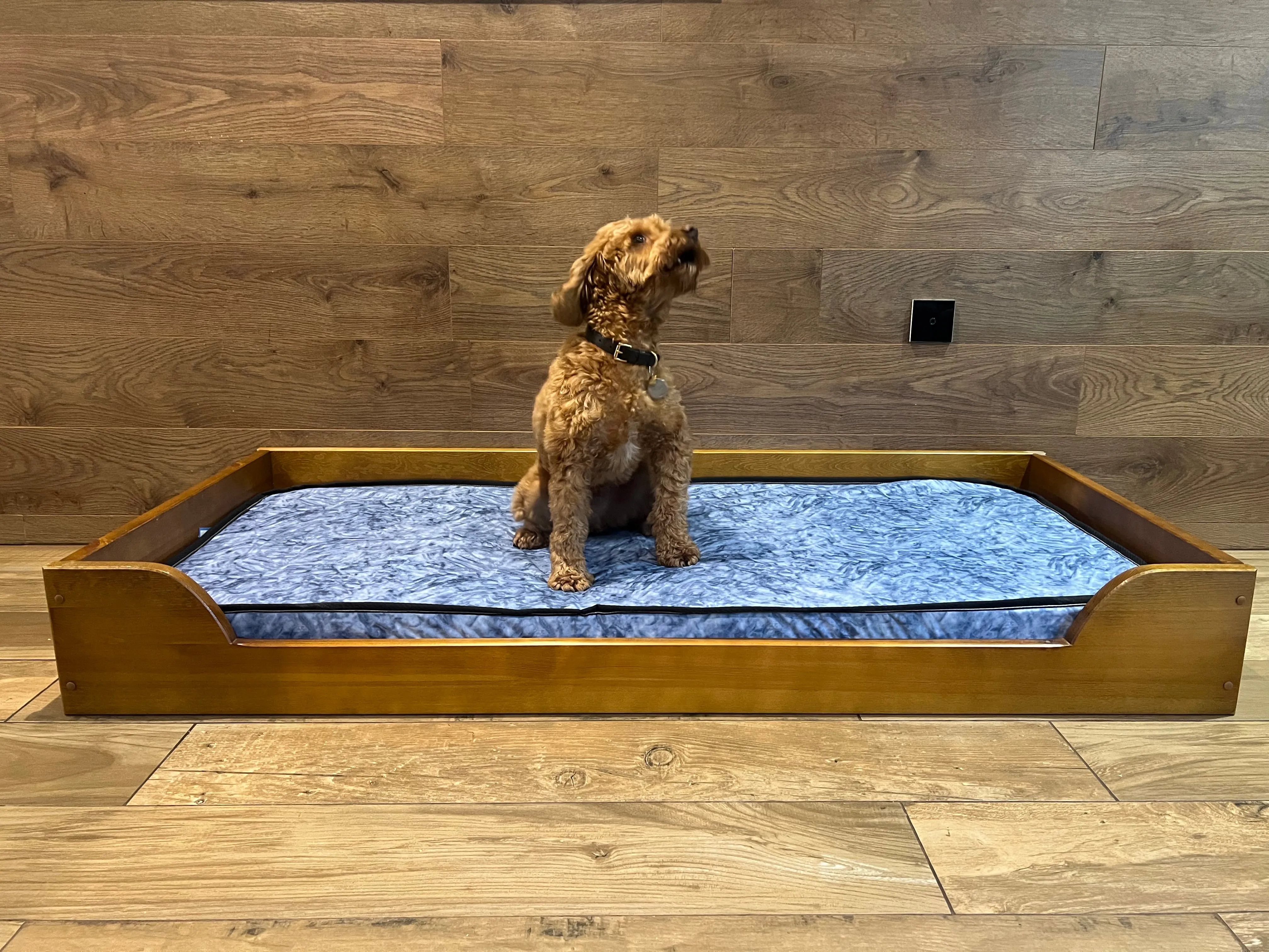 Wooden Bed Frame For Pets - Large