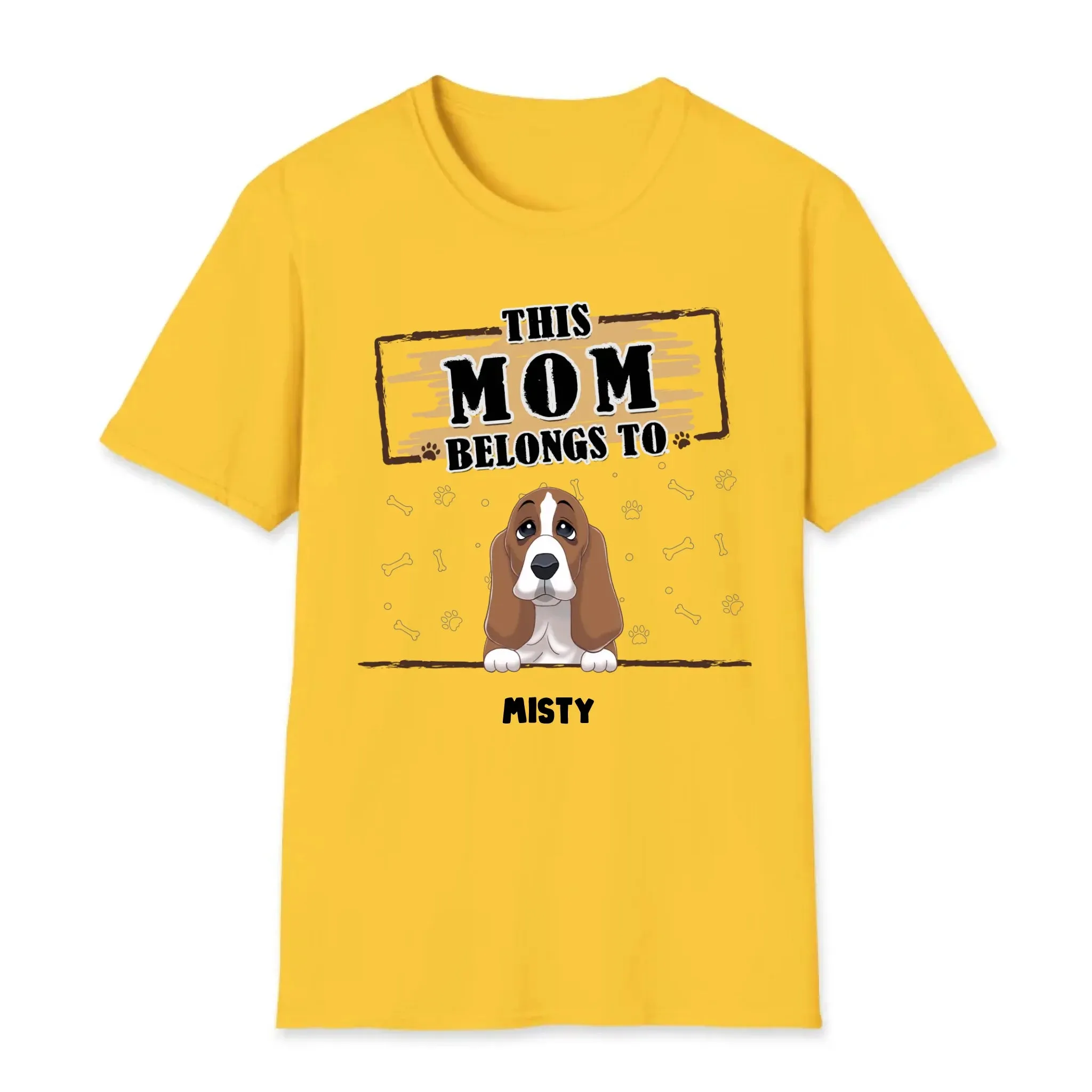 You Belong To Me - Custom Quote - Personalized Gifts for Dog Lovers - Unisex Sweater