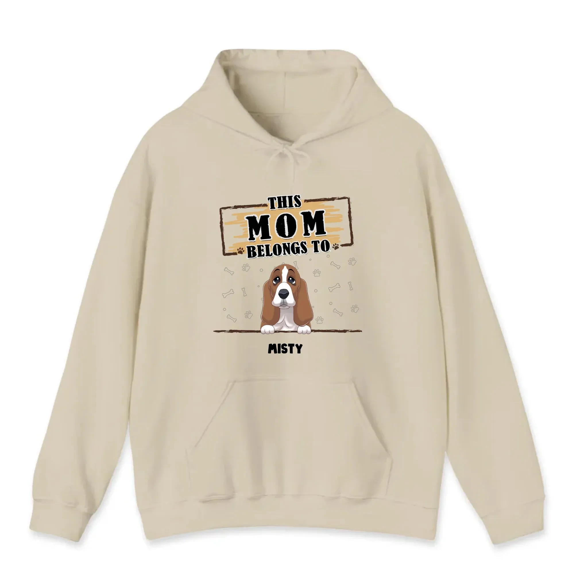 You Belong To Me - Custom Quote - Personalized Gifts for Dog Lovers - Unisex Sweater