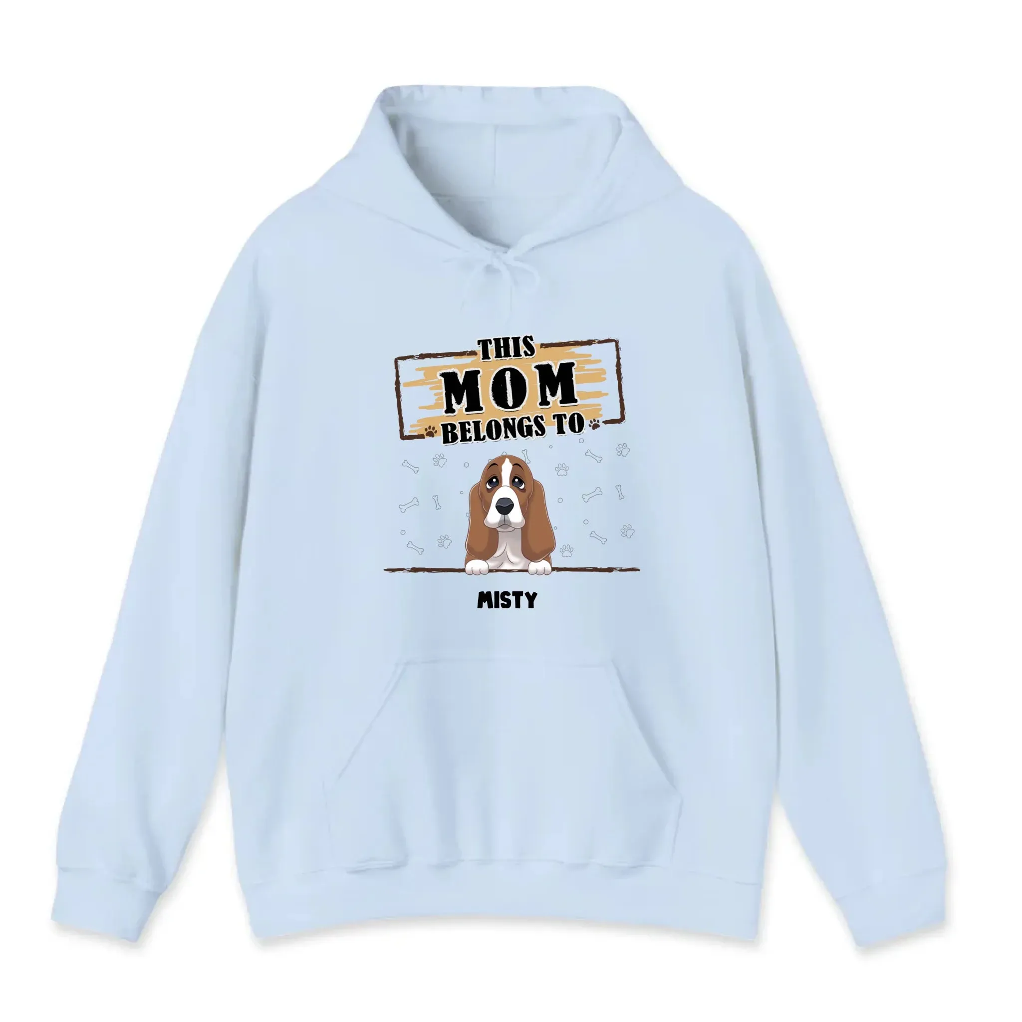 You Belong To Me - Custom Quote - Personalized Gifts for Dog Lovers - Unisex Sweater