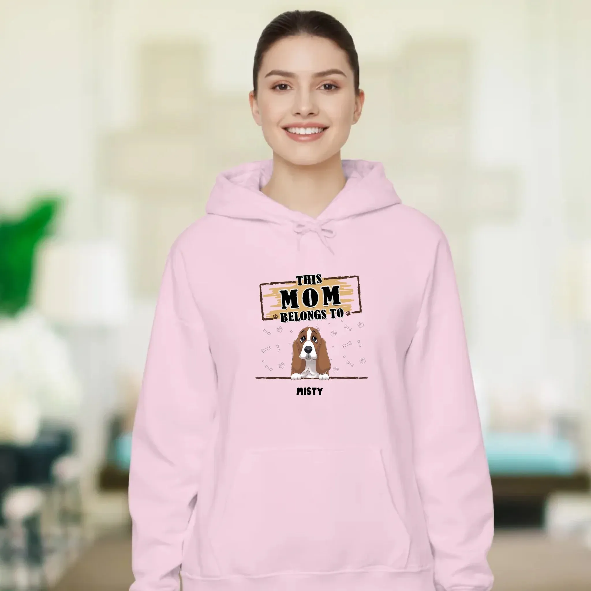 You Belong To Me - Custom Quote - Personalized Gifts for Dog Lovers - Unisex Sweater
