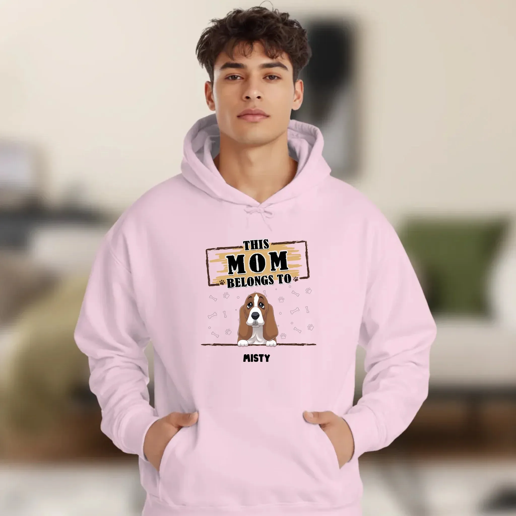 You Belong To Me - Custom Quote - Personalized Gifts for Dog Lovers - Unisex Sweater