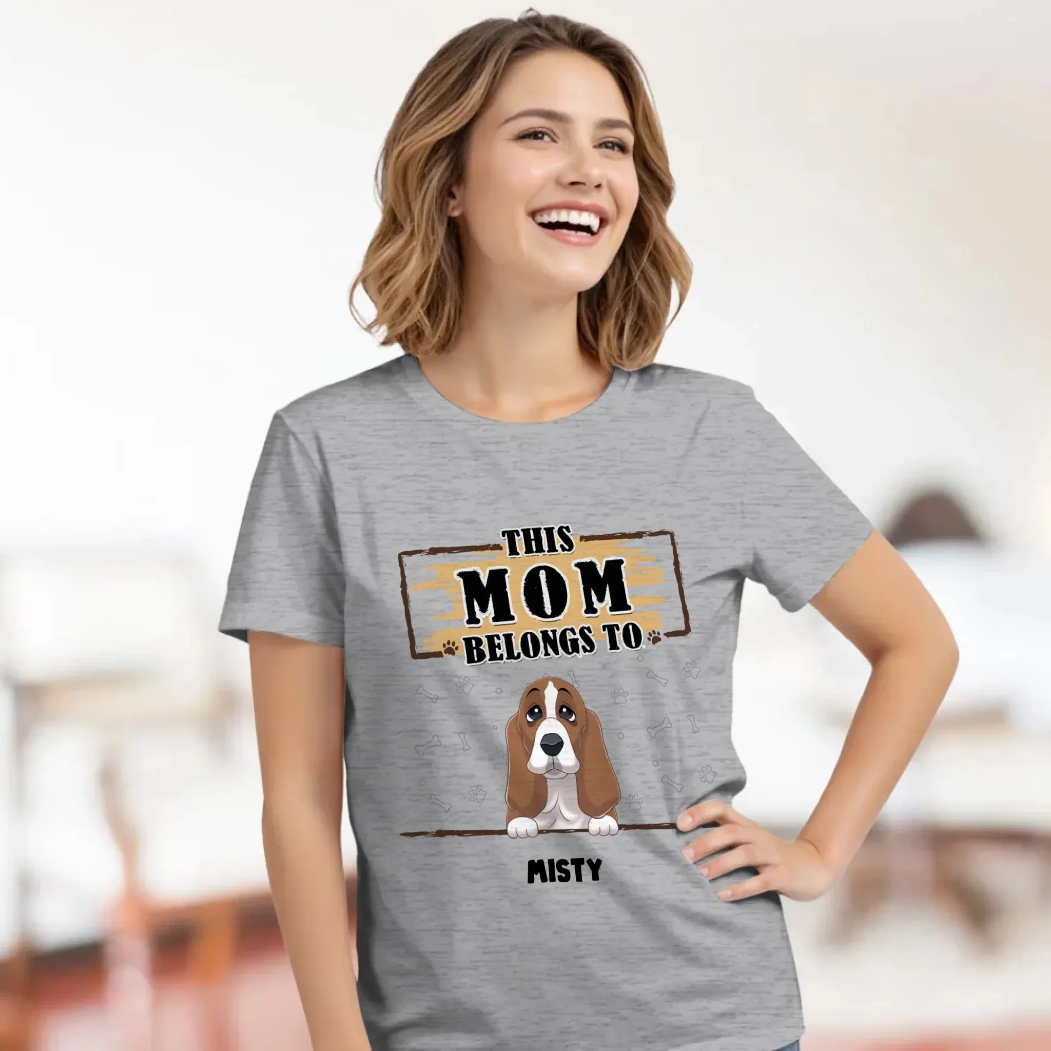 You Belong To Me - Custom Quote - Personalized Gifts for Dog Lovers - Unisex Sweater