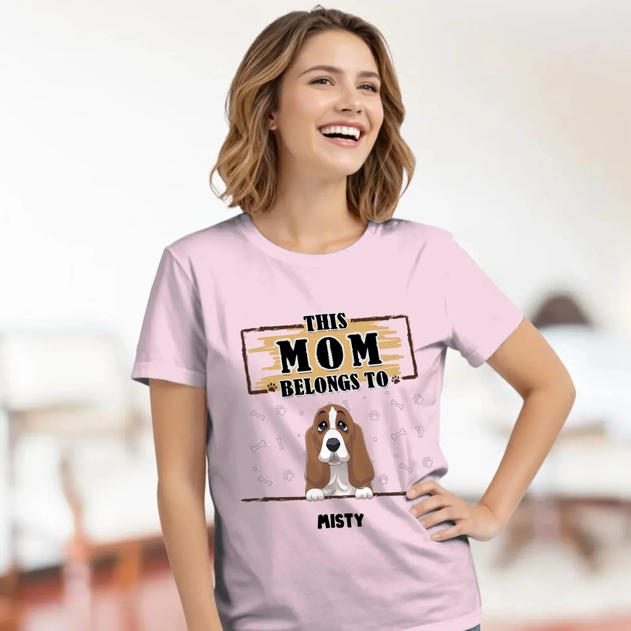 You Belong To Me - Custom Quote - Personalized Gifts for Dog Lovers - Unisex Sweater