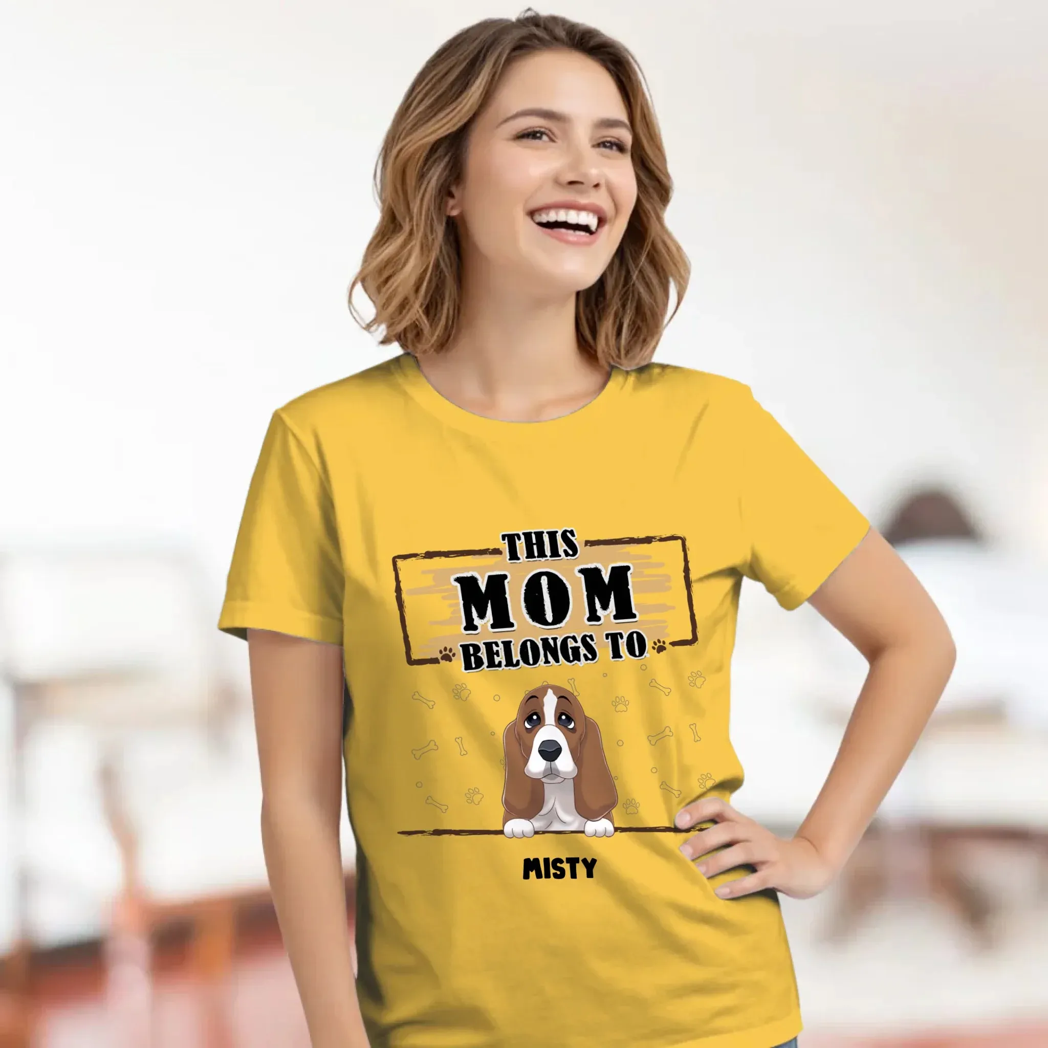 You Belong To Me - Custom Quote - Personalized Gifts for Dog Lovers - Unisex Sweater