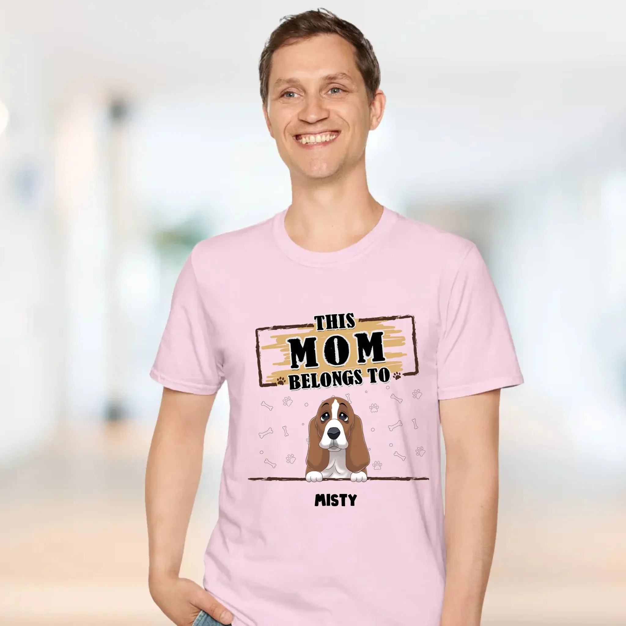You Belong To Me - Custom Quote - Personalized Gifts for Dog Lovers - Unisex Sweater