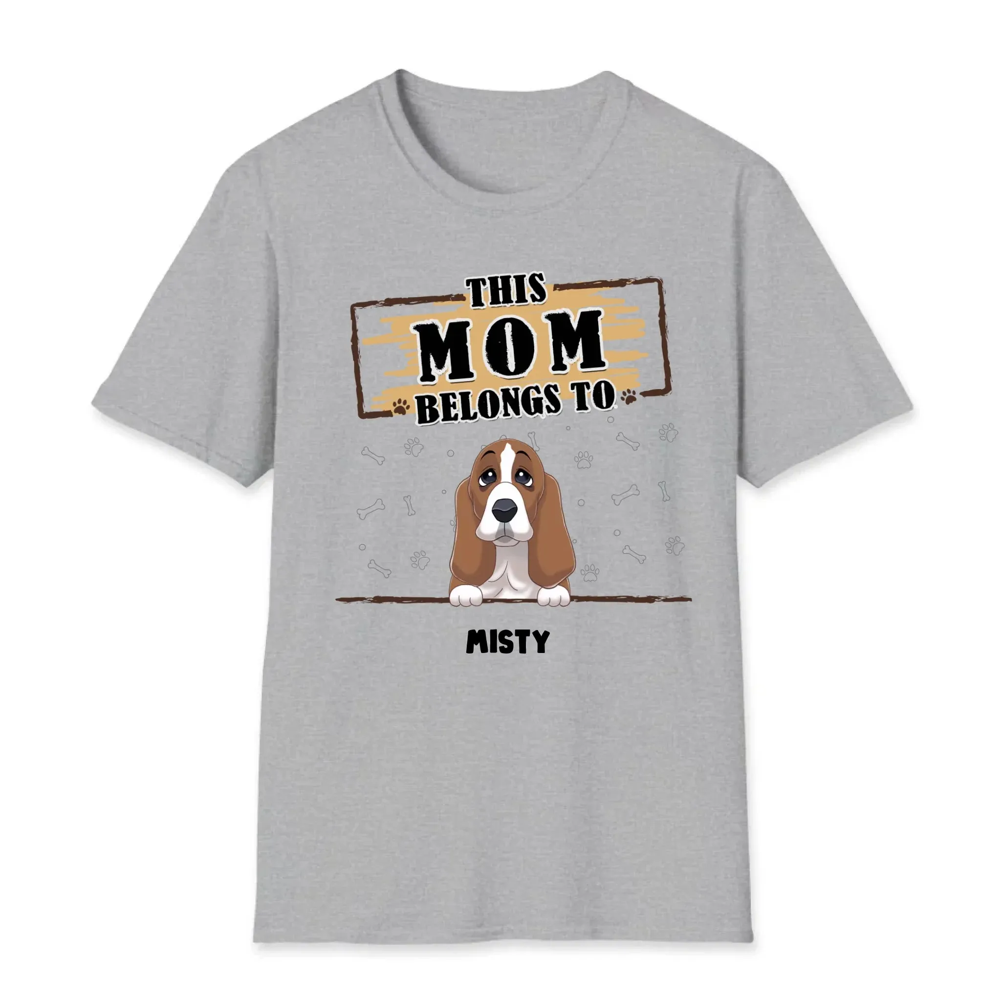 You Belong To Me - Custom Quote - Personalized Gifts for Dog Lovers - Unisex Sweater