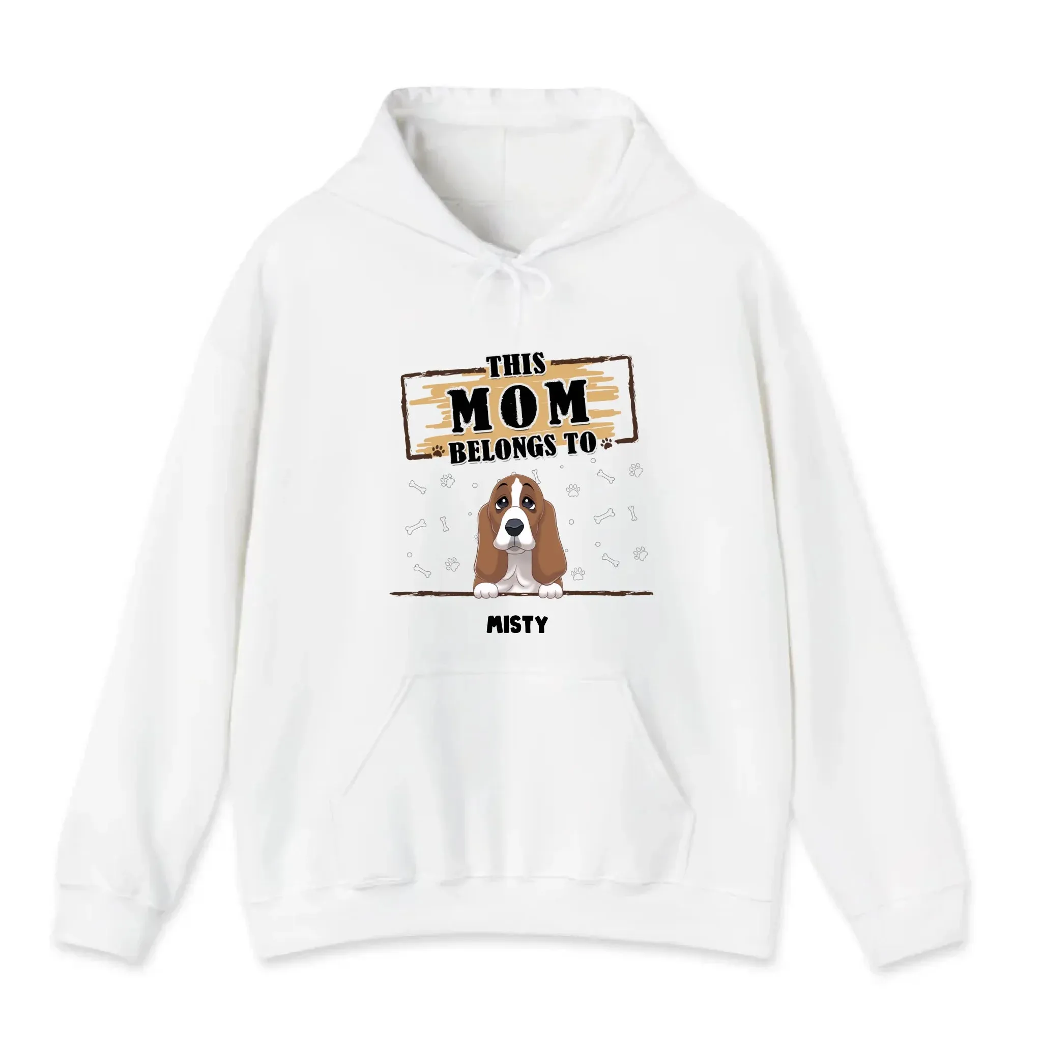 You Belong To Me - Custom Quote - Personalized Gifts for Dog Lovers - Unisex Sweater